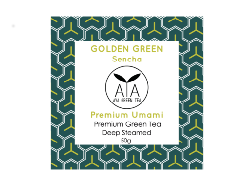 golden green sencha premium umami fukamushicha